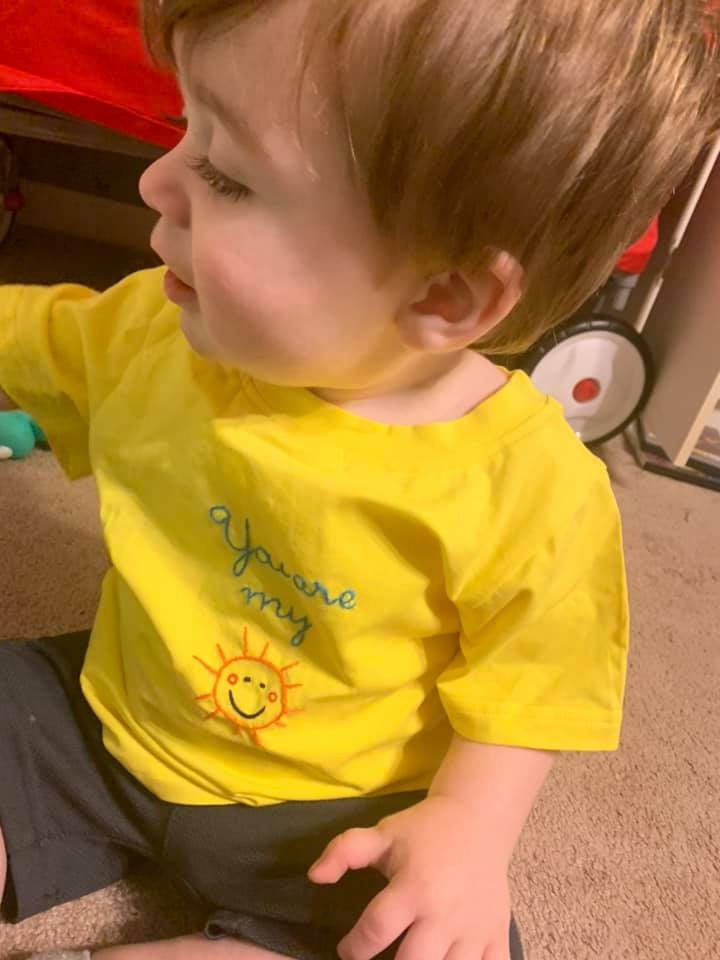 Yellow Knit You Are My Sunshine Unisex Shirt