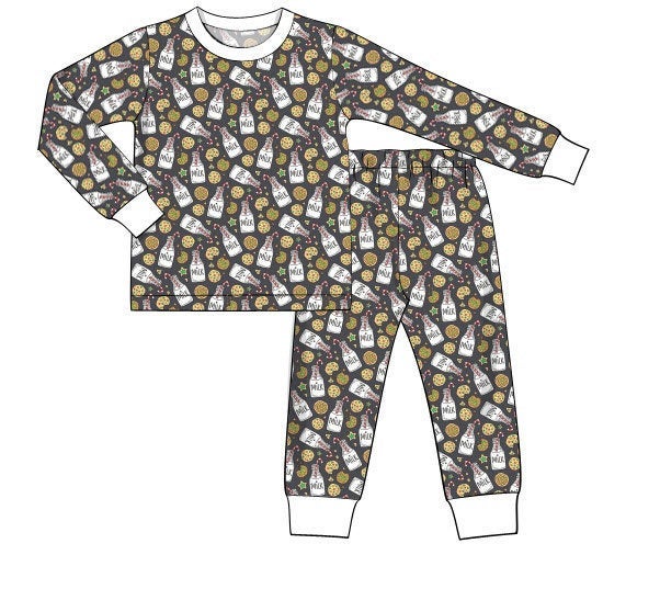 Milk & Cookies Knit Unisex PJs