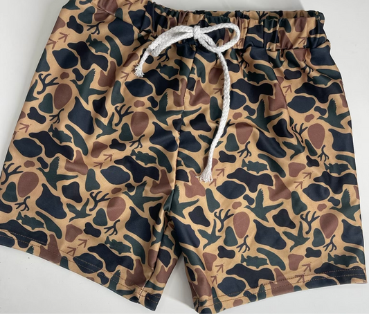 Camo Option 5 Swim Shorts