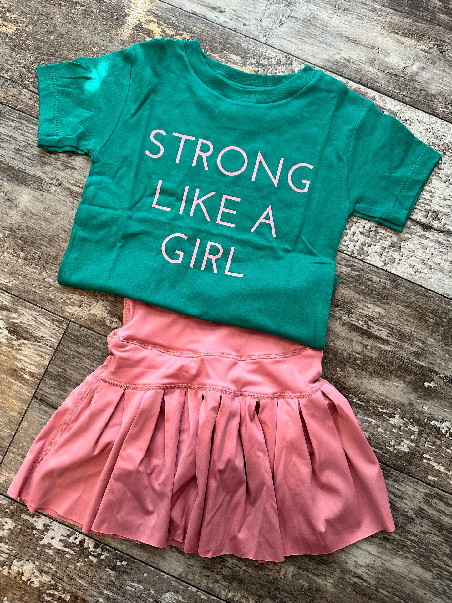 Strong Like A Girl Bella Canvas Tee