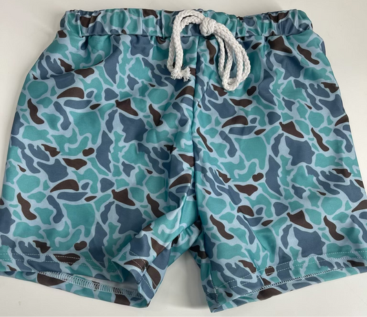 Camo Option 3 Swim Shorts
