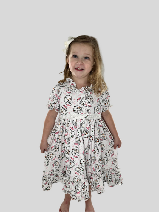 Pink Santa Pajama Dress