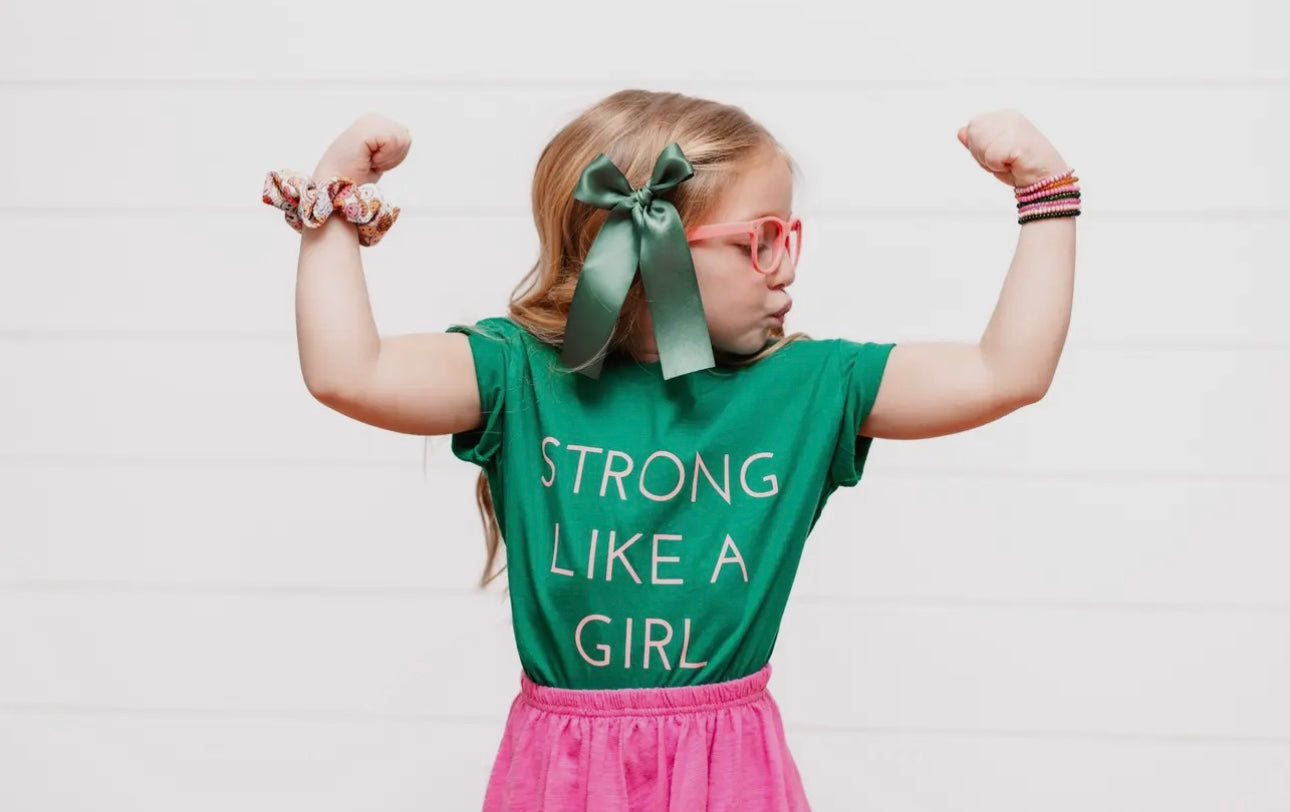 Strong Like A Girl Bella Canvas Tee