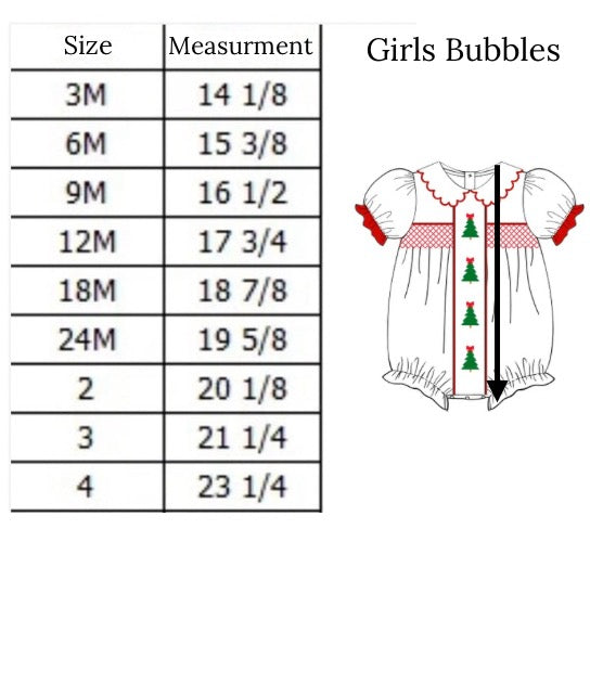 Girls Christmas Tree Bubble