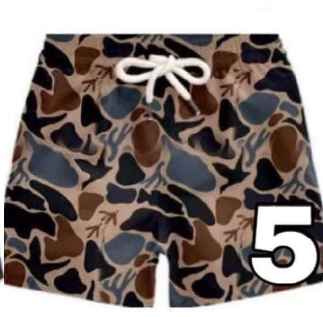 Camo Option 5 Swim Shorts