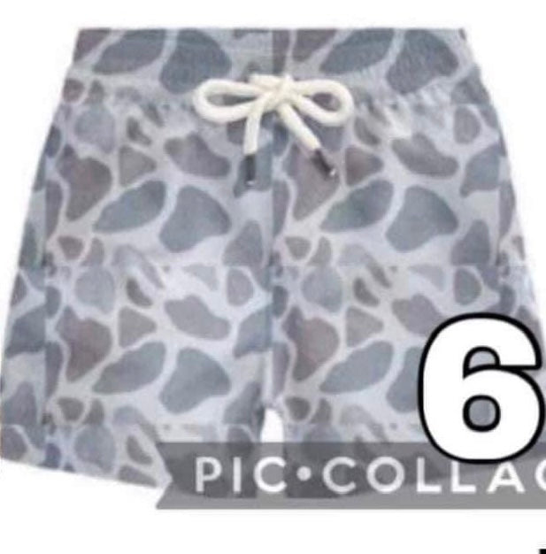 Camo Option 6 Swim Shorts