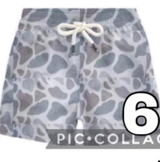 Camo Option 6 Swim Shorts