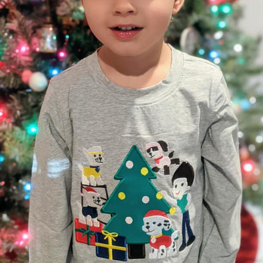 Gray Knit Paw Patrol Unisex Shirt