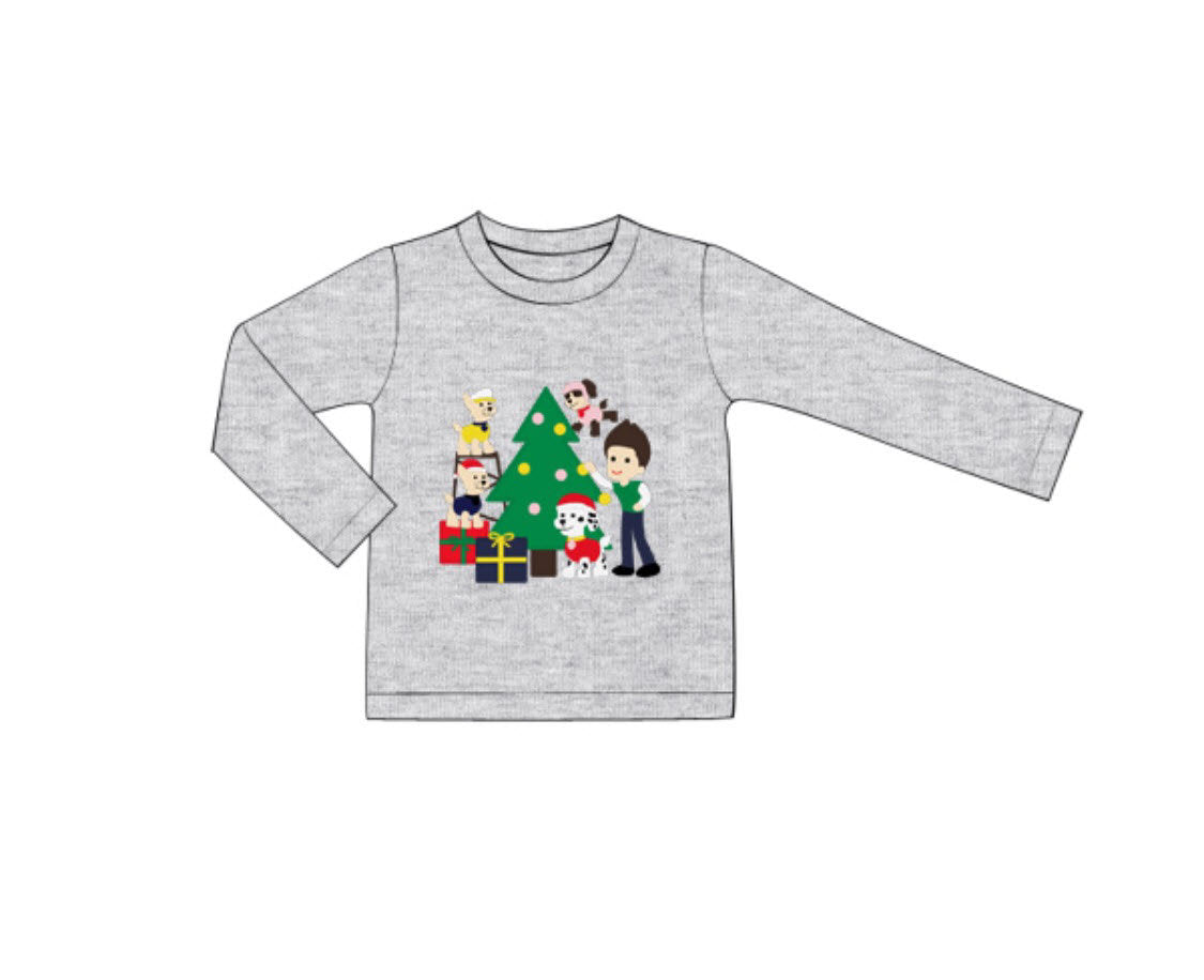 Gray Knit Paw Patrol Unisex Shirt